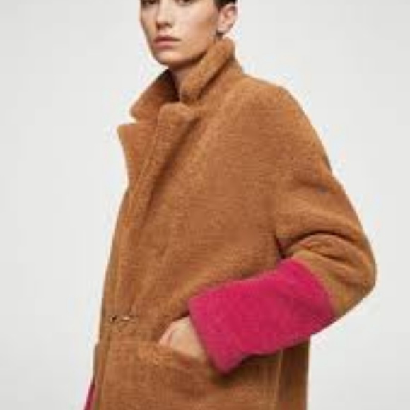 teddy coat mango